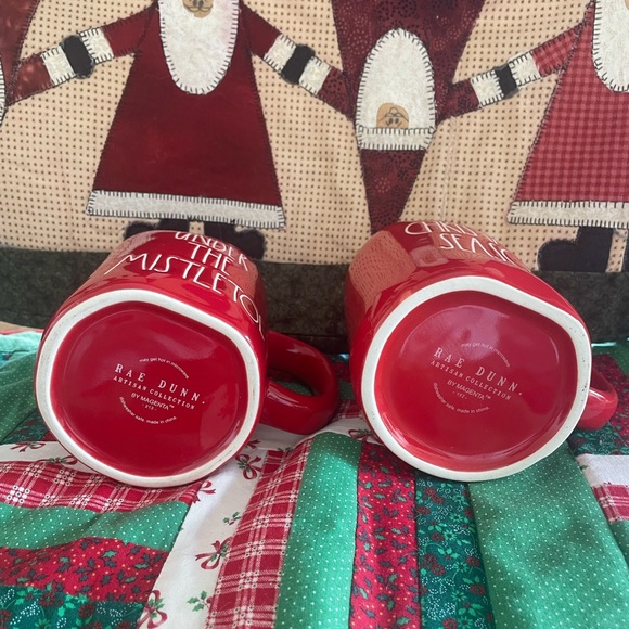Rae Dunn Christmas Mug set of 2 - Picture 3 of 3